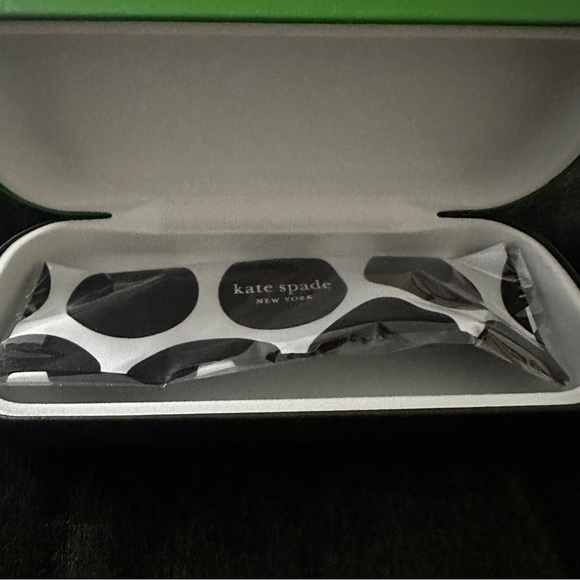 Kate Spade Green Glasses Case - Picture 2 of 4